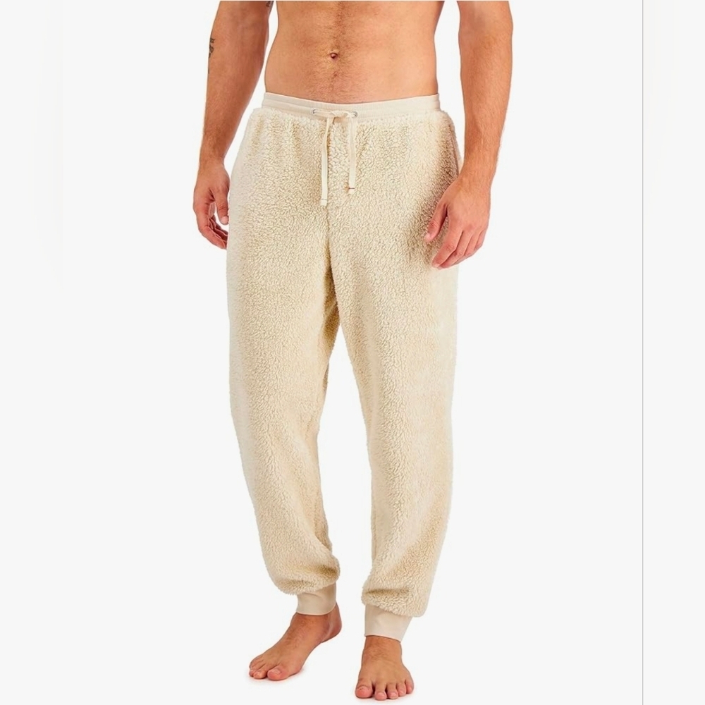Club Room Men's Fleece Pajama Pants (Ant Pearl, XL NWOT!